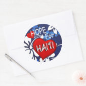 Haïti Hulp Valentijn Stickers (Envelop)