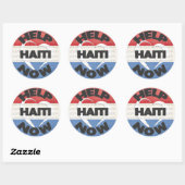Haïti Hulp Valentijn Stickers (Vel)