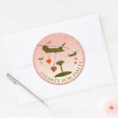 Haïti Hulp Valentijn Stickers (Envelop)