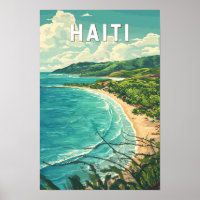 Haïti Illustratie Reis Kunst Vintage