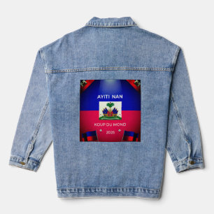 Haïti In Wereldkampioenschap 2026 Denim Jacket