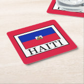 Haïti Kartonnen Onderzetters (Schuin)