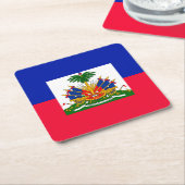 Haïti Kartonnen Onderzetters (Schuin)