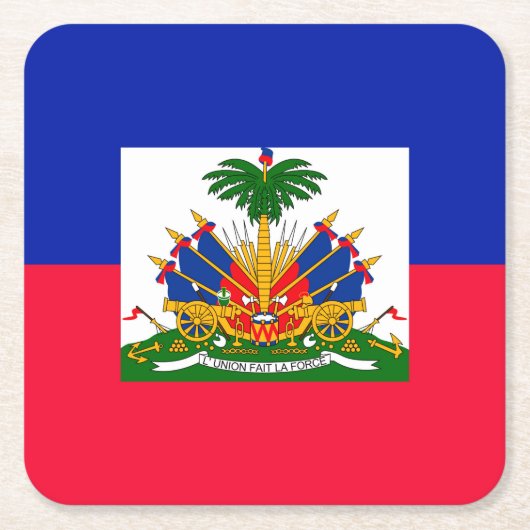 Haïti Kartonnen Onderzetters (Voorkant)