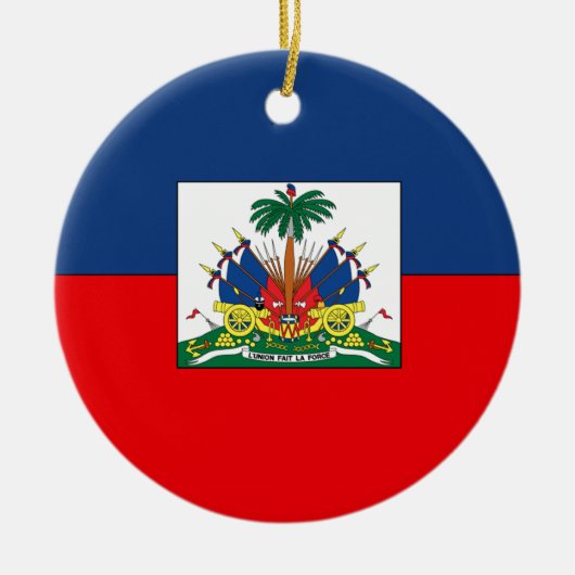 Haïti Keramisch Ornament (Voorkant)