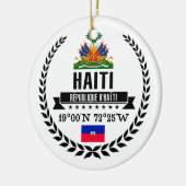 Haïti Keramisch Ornament (Links)