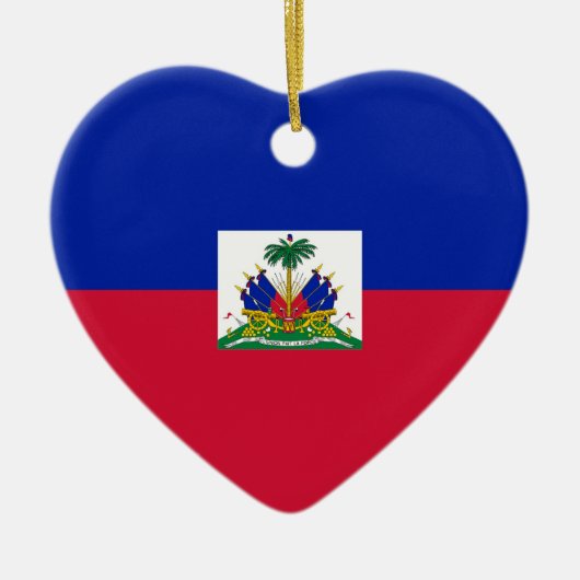 HAITI KERAMISCH ORNAMENT (Voorkant)