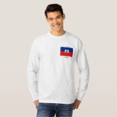 Haïti Lange hoes T-shirt (Voorkant volledig)