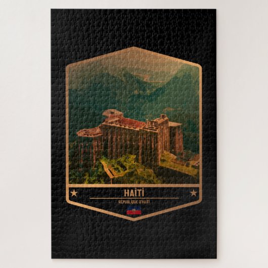 Haïti Legpuzzel (Verticaal)