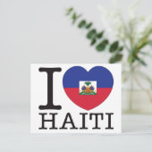 Haiti Love v2 Briefkaart (Staand voorkant)