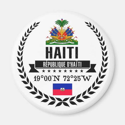 Haïti Magneet (Voorkant)