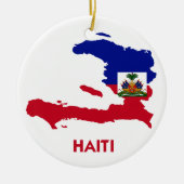 HAITI MAP KERAMISCH ORNAMENT (Voorkant)