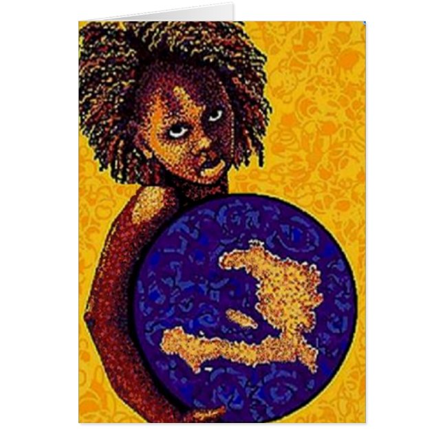 Haïti meisje (Voorkant)