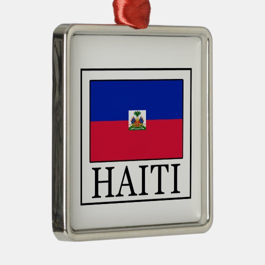Haïti Metalen Ornament (Rechts)
