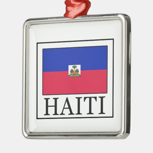 Haïti Metalen Ornament (Links)