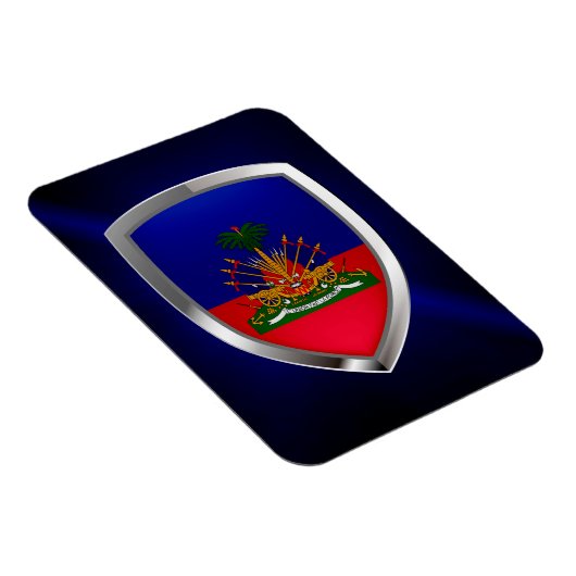 Haïti Metallic Emblem Magneet (Rechterzijde)
