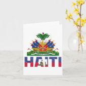 Haïti Onafhankelijkheid Haïtiaanse Vlag Dag Haïti  Kaart (Gele Bloem)