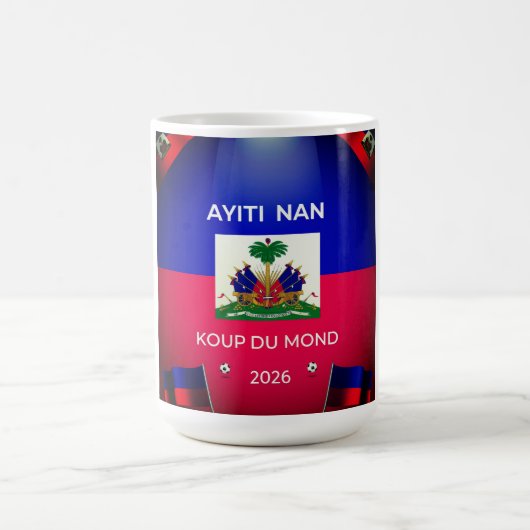 Haïti op het WK 2026 Koffiemok (Center)