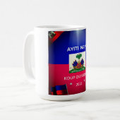 Haïti op het WK 2026 Koffiemok (Voorkant links)
