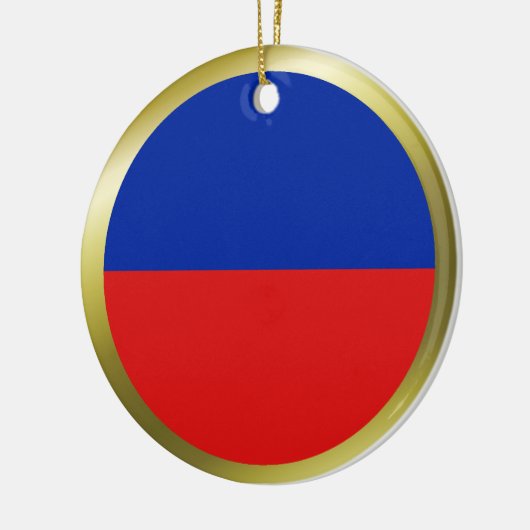 Haïti-Ornament Keramisch Ornament (Links)