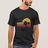 Haïti palmbomen t-shirt (Voorkant)