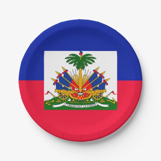 Haïti Papieren Bordje (Voorkant)