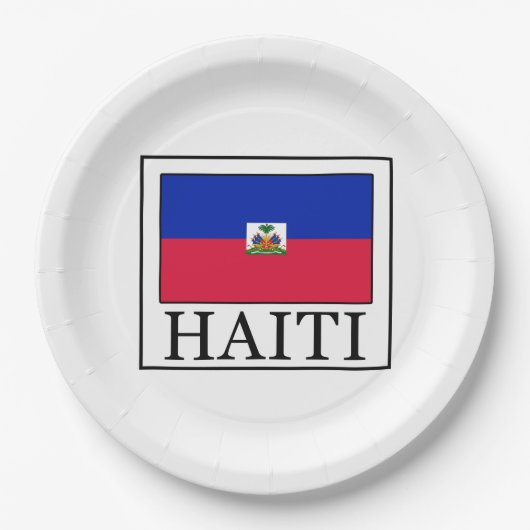 Haïti Papieren Bordje (Voorkant)