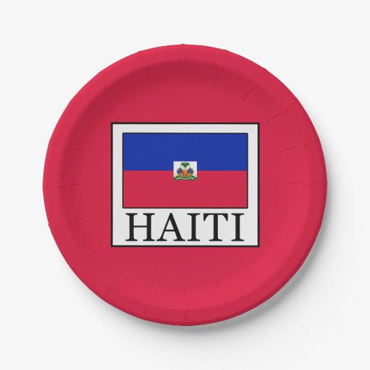 Haïti Papieren Bordje (Voorkant)