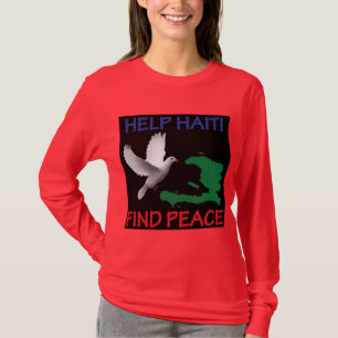 Haïti Peace Ladies Dark T-shirt
