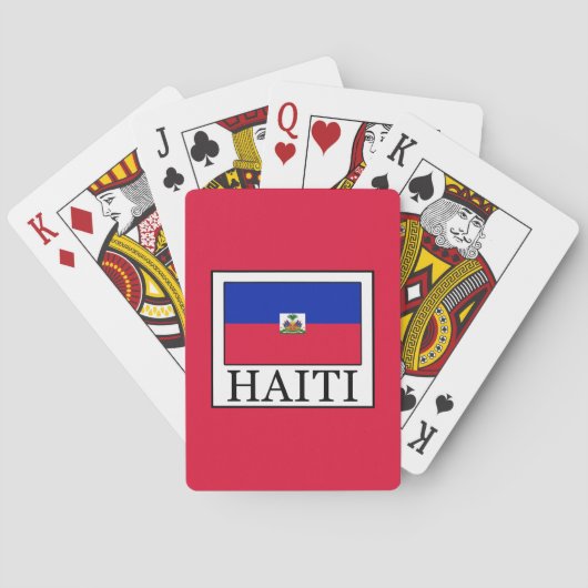 Haïti Pokerkaarten (Achterkant)