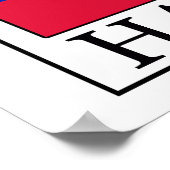 Haïti Poster (Hoek)