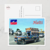Haïti - Puerto Principe - Tap Tap - Briefkaart (Voorkant / Achterkant)