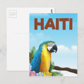 Haïti Reisposter Briefkaart (Voorkant / Achterkant)