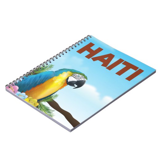 Haiti Reisposter Notitieboek (Linkerzijde)