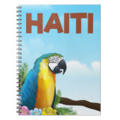Haiti Reisposter Notitieboek (Voorkant)