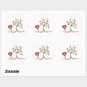 Haïti Relief Valentijn Stickers (Vel)