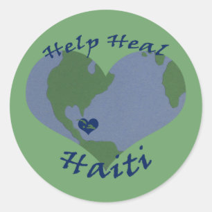 Haïti Relief Valentijn Stickers
