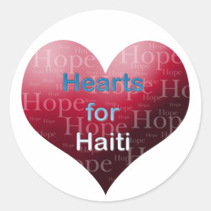Haïti Relief Valentijn Stickers