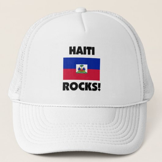 Haïti Rocks Trucker Pet (Voorkant)