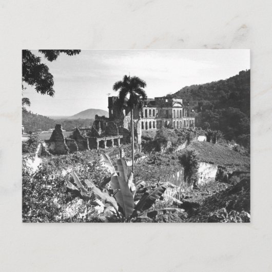 Haiti Sans Souci Briefkaart (Voorkant)