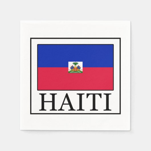 Haïti Servetten (Voorkant)