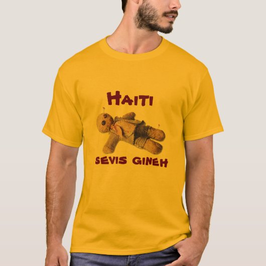 Haïti - sevis gineh t-shirt (Voorkant)