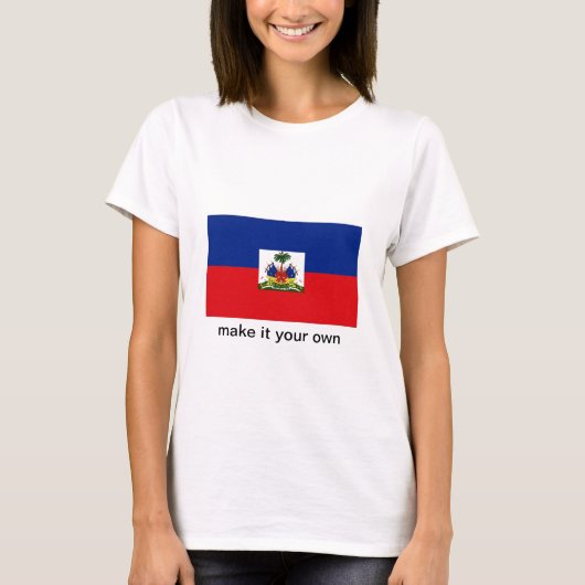 Haïti-shirt T-shirt (Voorkant)