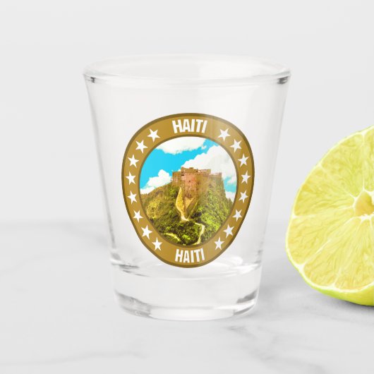 Haïti Shot Glas (Voorkant)