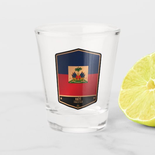 Haïti Shot Glas (Voorkant)