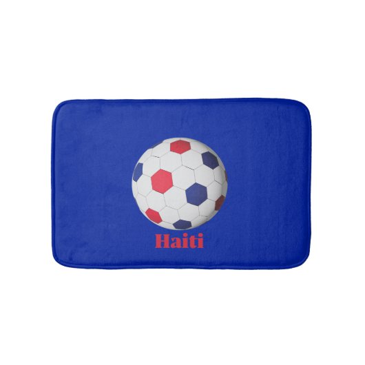 Haiti Soccer Badmat (Voorkant)