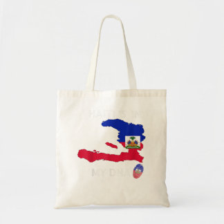 Haïti staat op mijn DNA Haïtiaanse vlaggendag Prid Tote Bag