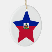 Haiti Star Keramisch Ornament (Rechts)