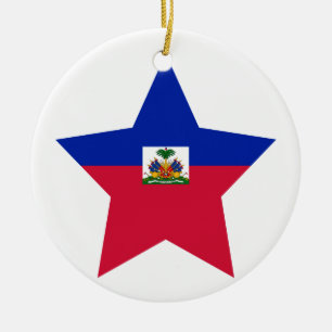 Haiti Star Keramisch Ornament