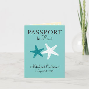 Haiti Starfish Weddenschap Passport